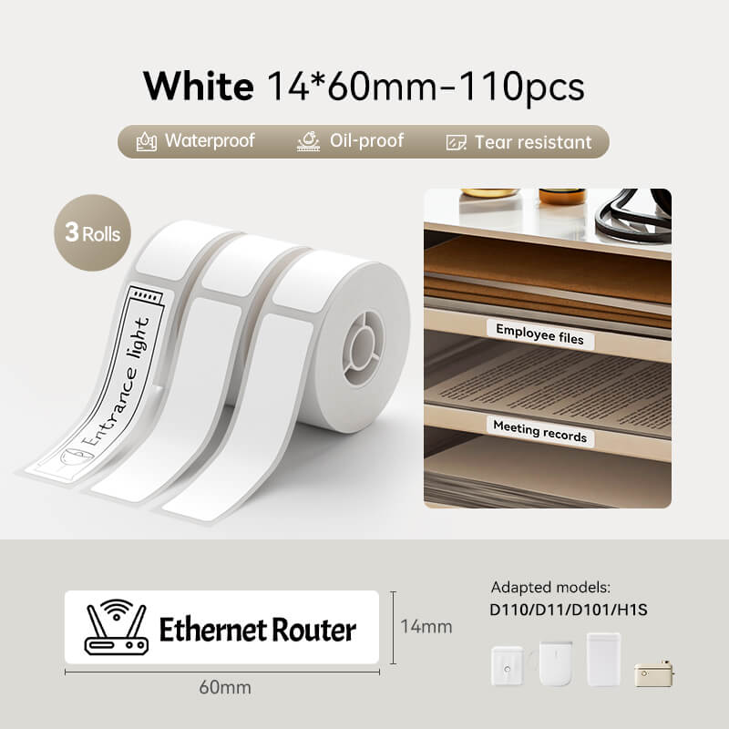 NIIMBOT Etikettenband-Set für D11, D110, D101