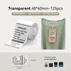 NIIMBOT Transparentes Etikettenband für B21, B1, B3S