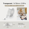 NIIMBOT Transparentes Etikettenband für D11, D110, D101
