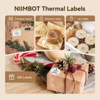 NIIMBOT Transparentes Etikettenband für B21, B1, B3S