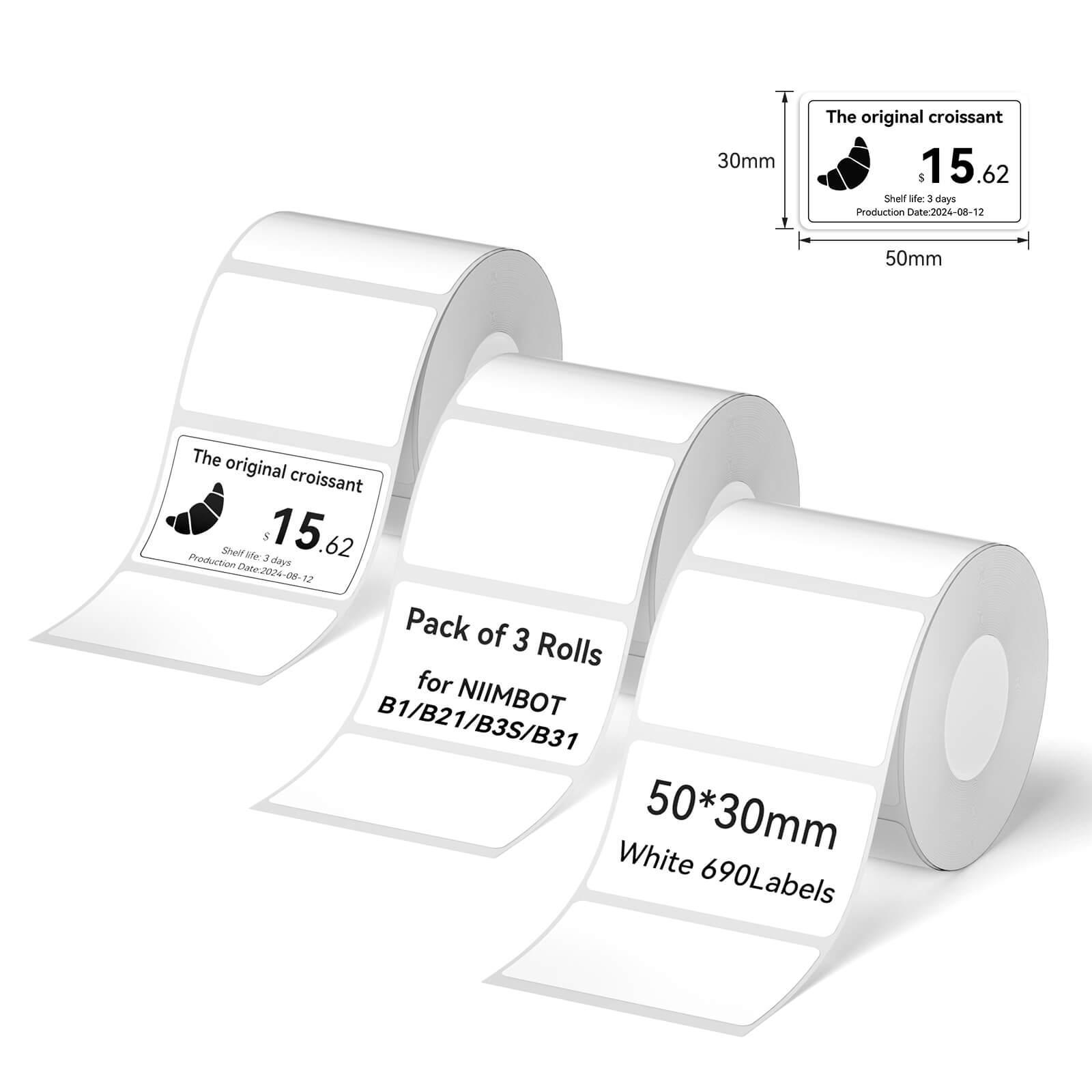 NIIMBOT Etikettenband-Set für B21, B1, B3S, K3, K2
