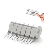 NIIMBOT White and Clear Label Tape Set