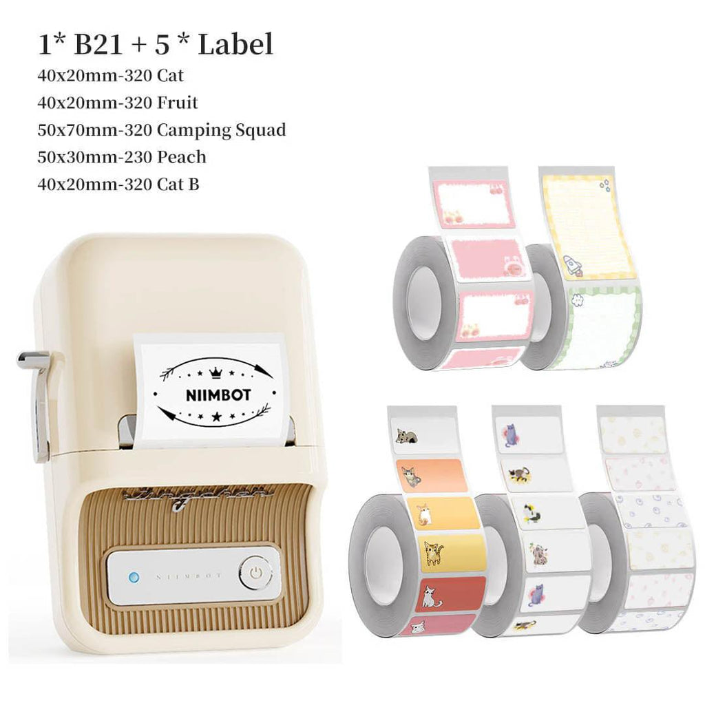 NIIMBOT B21 Bluetooth-Etikettendrucker