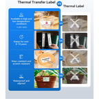 NIIMBOT Compatible Labeling M3 Ribbon