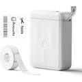 NIIMBOT Etikettendrucker D110 Upgrade, Mini Bluetooth Etikettiergerät Beschriftungsgerät Selbstklebend, Tragbares Sticker drucker Label Printer mit iOS Android, Geeignet für Zuhause Schule Büro