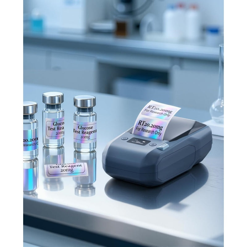 NIIMBOT M2 Etikettendrucker, Bluetooth Label Printer Etikettiergerät Thermotransfer Beschriftungsgerät Unterstützt Farbdruck, Selbstklebend Sticker Drucker für Büro, Zuhause, Schule