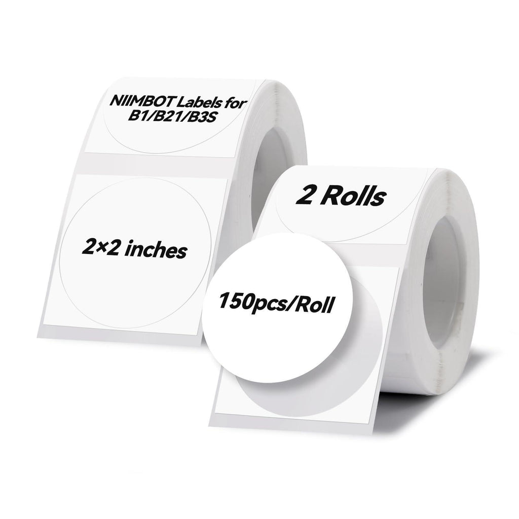 NIIMBOT Rundes Etikettenband für B21, B1, B3S