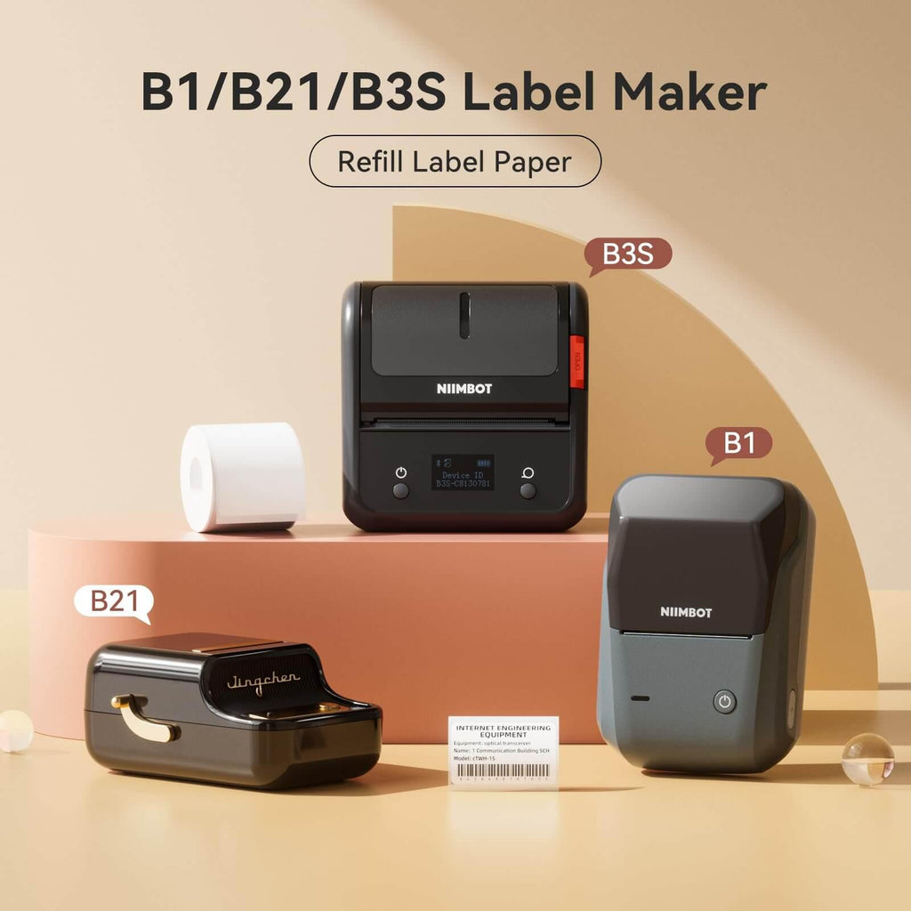 NIIMBOT Etikettenband-Set für B21, B1, B3S, K3, K2