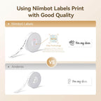 NIIMBOT Weiße Etiketten für D11, D110, D101