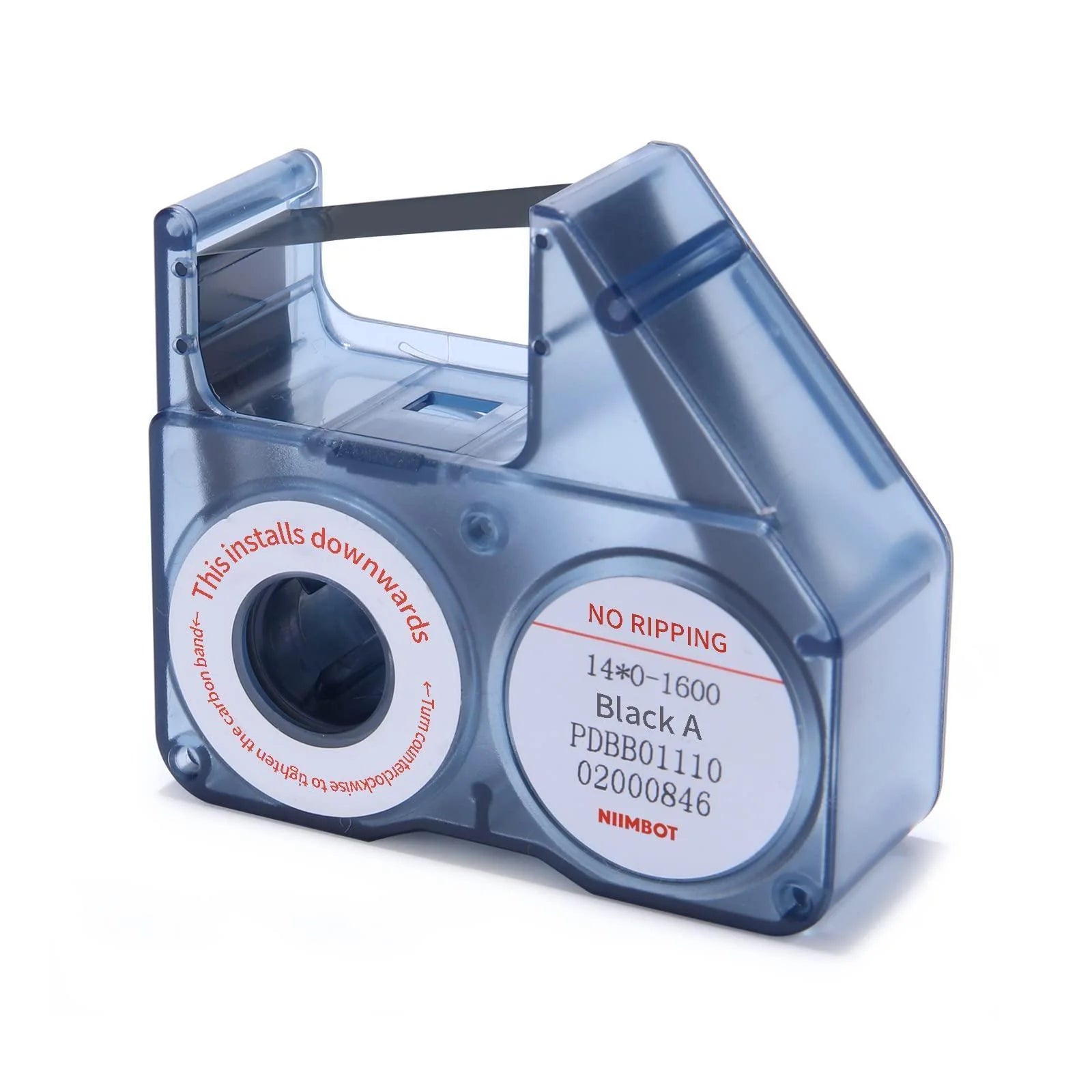 NIIMBOT N1 Etikettendrucker, B18 Upgrade Selbstklebendes Etikettiergerät Beschriftungsgerät, Tragbarer Thermotransfer Label Printer Farbdruck Etiketten nterstützt das Drucken von Geschenkbändern