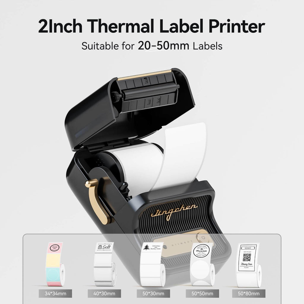 NIIMBOT B21 Bluetooth Thermo Etikettendrucker – Effizient für Zuhause, Büro und Gewerbe