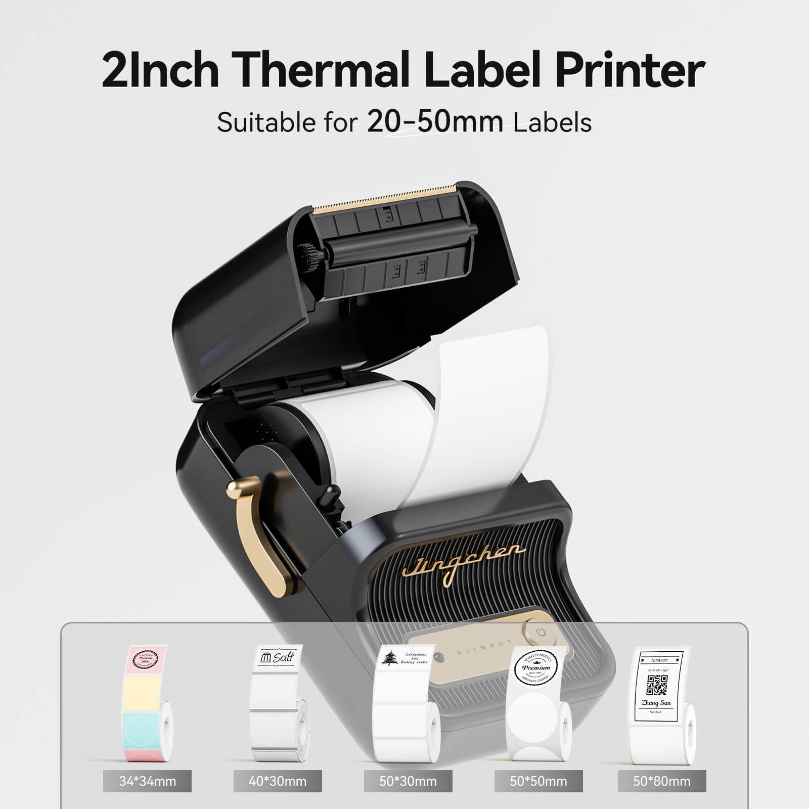 NIIMBOT B21 Bluetooth Thermo Etikettendrucker – Effizient für Zuhause, Büro und Gewerbe